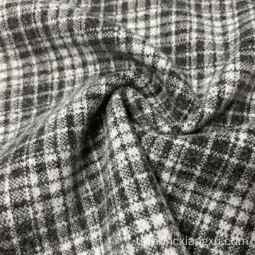 Kış paltosu için polar fırçalanmış malzeme kıyafetleri kumaş